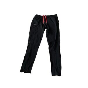 FALKE Ergonomic Sport System Black Athletic Track Pants Joggers Size S